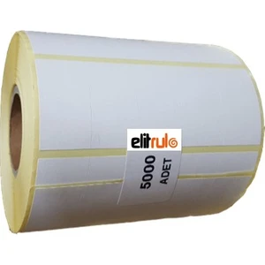 Barkod Etiketi 20X40 5 Li Termal 5000 Adet
