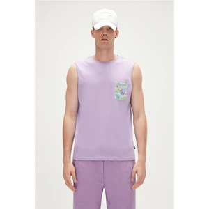 Bad Bear Monstera Tank-Top Lavanta