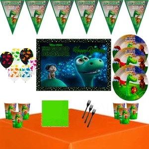 The Good Dinosaurs Afişli Lüx Dinozorlar Dino Doğum Günü Parti Süsleri Süsleme Seti