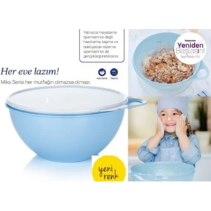 Miksim 4.5lt Bebe Mavisi Saklama Kabı