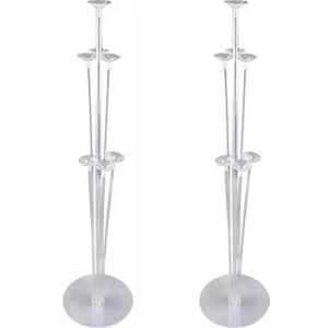 2 Adet 7li Balon Standı & Balon Süsleme Standı & Yerli Üretim & Doğum Günü Parti Süsleme