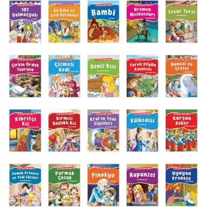 En Çok Sevilen Minik Klasikler (20 Kitap)
