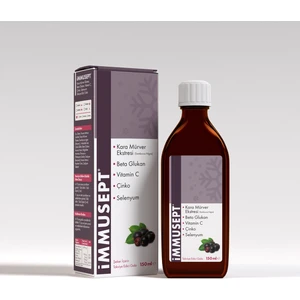 İmmusept  Kara Mürver Şurubu 150 ml