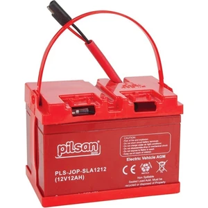 12 Volt 12 Amper Akü Kısa Kablo