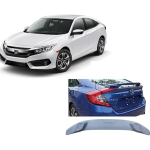 Honda civic fc5 uyumlu bagaj üstü spoiler ışıksız model 2016