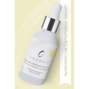 Vitamin C Aydınlatıcı ve Canlandırıcı Yüz Bakım Serumu (10% Vitamin %0.5%aha)