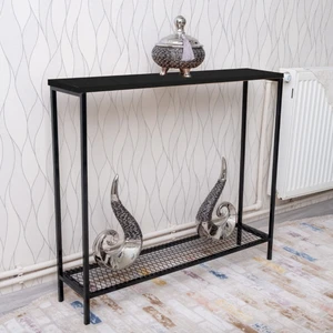 Miray Evim Dresuar Metal Telli Siyah