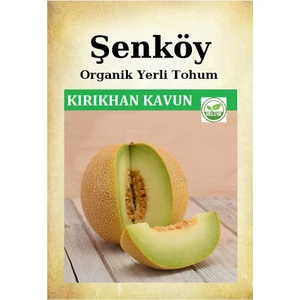 Yerli Kırıkhan Ananas Kavun Tohumu Doğal Ata Tohum Pakette 5 gr 150 Tohum + Sebze Tohum