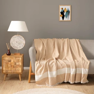 Karaca Home Wilma Bej Koltuk Örtüsü 170X210 cm