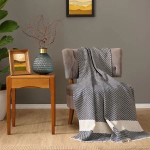 Karaca Home Wilma Lacivert Throw Battaniye 130X170 cm