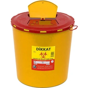 Sos Tedarik Tıbbi Atık Kovası 10 Lt 10 Adet