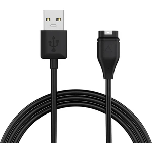 Garmin Quatix 7 Manyetik USB Şarj Kablosu Siyah