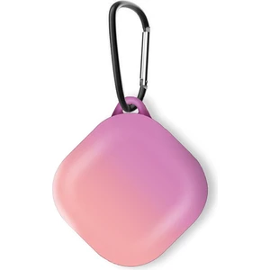 Samsung Galaxy Buds 2 Pro Kılıf Degrade Rubber Lila Pembe
