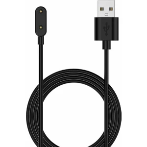 Huawei Watch Fit 2 Manyetik USB Şarj Kablosu Siyah