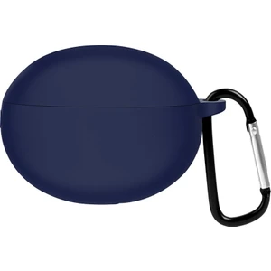 Huawei Freebuds 5i Mat Silikon Kılıf Lacivert