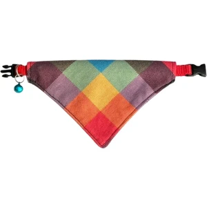 Coco Pet Desenli Fular Bandana Kedi Tasması