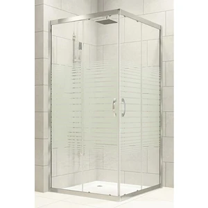 Duşakabin Kare 5mm Çizgili H:190 cm