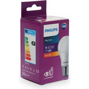 Ledbulb 5.5-40W E27 Ampul - 2700K Sarı Işık
