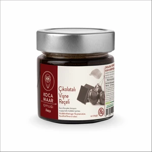 Kocamaar Çiftliği Şeker Ilavesiz Çikolata Vişne Reçeli 240 gr