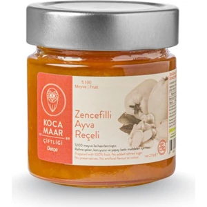Kocamar Şeker İlavesiz Zencefilli Ayva Reçeli 270 gr