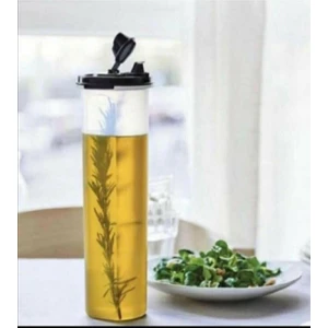 Oval Yağdanlık Siyah Kapak 1 Lt