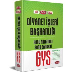 2023 Diyanet Işleri Başkanlığı GYS Konu Anlatımlı Soru Bankası