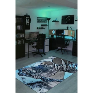 Yasuo Dokuma Tabanlı Yıkanabilir Gamer Halısı