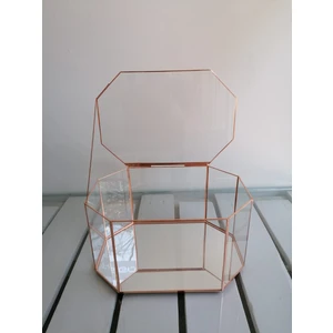 Resital Online 30 x 20 x 15 cm Geometrik Cam Kutu