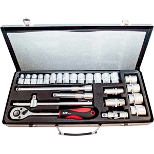 Nt Tools Ncset12 26 Parça 1/2" Altı Köşe Cr-V Lokma Seti