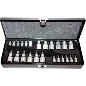 Nt Tools Ncset1412e 25prç. 1/4"Ve1/2"Cr-V Tor x  Ve E Tipi Tor x  Lokma Seti