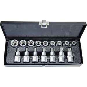 Nt Tools Ncset83 16 Parça 1/2" Cr-V Tor x  Ve E Tipi Tor x  Lokma Seti