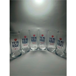 Cam 1937 Yeni Rakı Bardağı 6 Adet