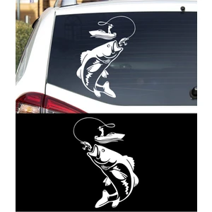 Melek Pazarı Balık Avı Oto STICKER-S1863