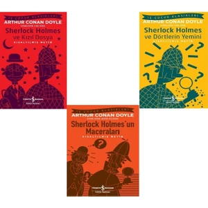 Sherlock Holmes'un Maceraları - Çocuklar Için Kısaltılmış Metin / 3 Kitap Set