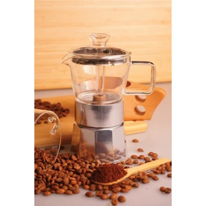 Silver - Cam Moka Pot 3 Fincan
