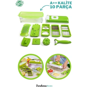 Nicer Dicer Mutfak Rendesi Yeşil Doğrama Seti
