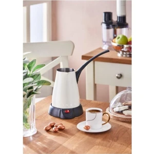 SCM-2960 Beiqe Elektrikli Cezve Krem