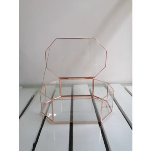 Resital Online Geometrik Cam Kutu 30 x 20 x 10 cm