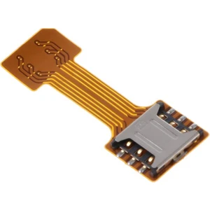 Android Nano Sim Small Için Microsd Çift Genişletici Adaptörü
