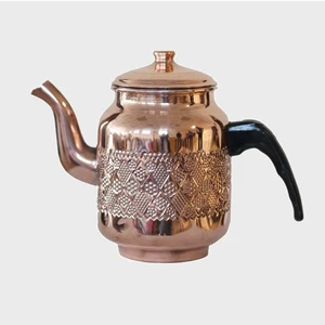2 No Kahveci Bakır Demlik