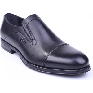 2516 Erkek  Deri Bağcıksız Klasik Ayakkabı