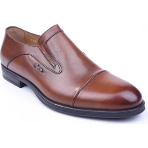 2516 Erkek  Deri Bağcıksız Klasik Ayakkabı