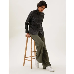 Marks & Spencer Wide Leg Örme Pantolon