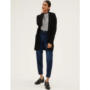 Marks & Spencer Relaxed Fit Yumuşak Dokulu Hırka
