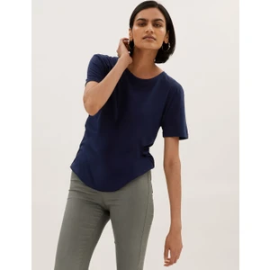 Marks & Spencer Relaxed Fit Kısa Kollu T-Shirt