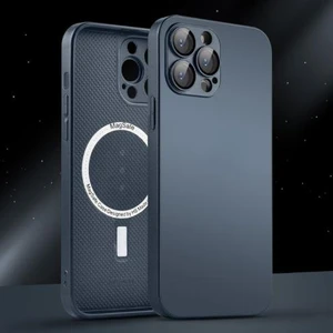 Apple Iphone 11 Pro Max Uyumlu Magsafe Ag Glass Buzlu Cep Telefopnu Kılıfı