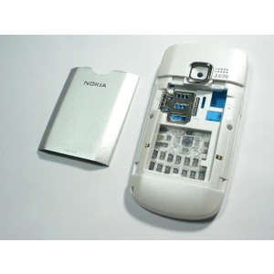 Nokia C3 Kasa Kapak Tuş Takımı,beyaz