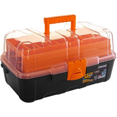 Abnturk 16” Takım Çantası 3 Raflı 390X202X235H mm (Şeffaf) Fiyatı