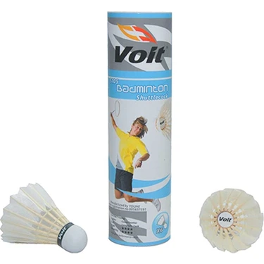 Voit Unisex S105 Club Badminton Topu (Kaz Tüyü)