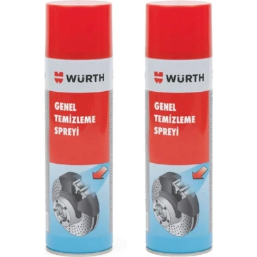 Würth Fren Balata ve Genel Temizleme Spreyi 2x 500